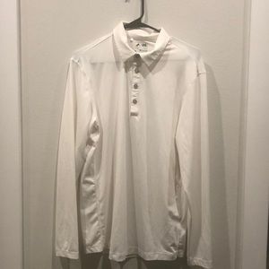 Adidas men’s long sleeve polo shirt